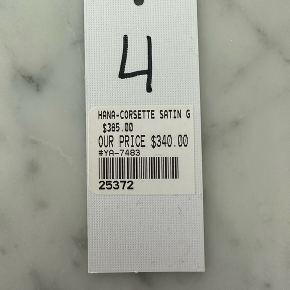 Pink corset top prom dress - Picture 4 of 5